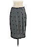 Poleci 100% Polyester Gray Casual Skirt Size 8 - photo 1