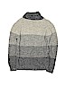Old Navy 100% Cotton Stripes Gray Pullover Sweater Size 6 - 7 - photo 2