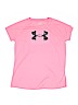 Under Armour 100% Polyester Pink Active T-Shirt Size XL (youth) - photo 1