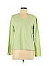 Basic Editions Green Long Sleeve T-Shirt Size XL - photo 1