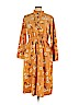 Elodie Orange Casual Dress Size L - photo 1