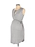 H&M Mama 100% Viscose Gray Casual Dress Size S - photo 1