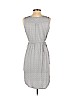 H&M Mama 100% Viscose Gray Casual Dress Size S - photo 2