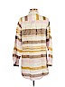 Rachel Zoe 100% Linen Brown Casual Dress Size M - photo 2