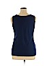 St. John's Bay 100% Cotton Blue Tank Top Size XL - photo 2