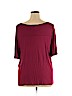 Old Navy 100% Rayon Burgundy Short Sleeve Top Size XL - photo 2