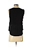 Aqua Black Sleeveless Blouse Size XS - photo 2