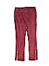 7 For All Mankind Red Velour Pants Size 5 - photo 1