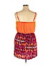 City Triangles 100% Rayon Orange Casual Dress Size XL - photo 2