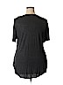 Old Navy 100% Rayon Gray Short Sleeve Top Size XXL - photo 2