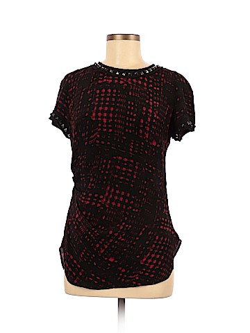 Étoile Isabel Marant Short Sleeve Silk Top (view 1)