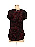 Étoile Isabel Marant 100% Silk Red Short Sleeve Silk Top Size Lg (3) - photo 1