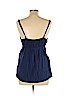 Oh! Mamma 100% Rayon Blue Sleeveless Blouse Size L - photo 2
