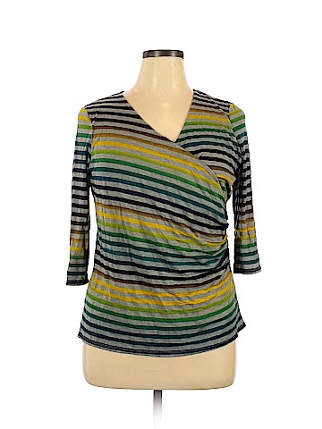 Coldwater Creek 3/4 Sleeve Top (view 1)