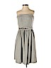 Banana Republic Gray Cocktail Dress Size 4 (petite) - photo 1