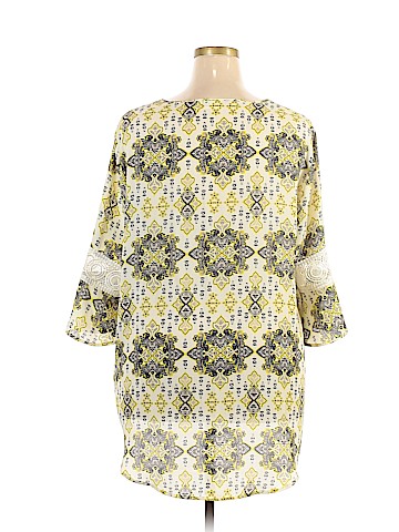 Cato 3/4 Sleeve Blouse (view 2)