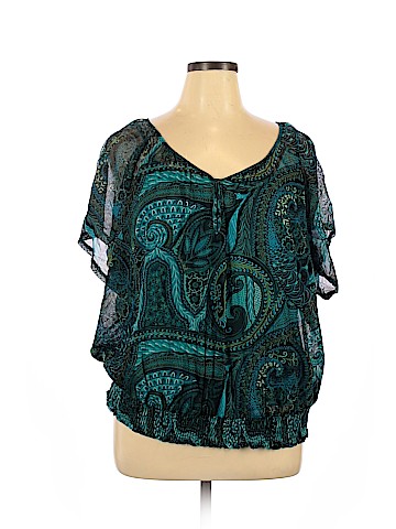 Apt. 9 Short Sleeve Blouse (view 1)