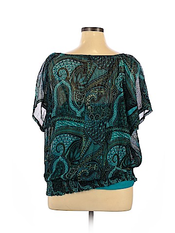 Apt. 9 Short Sleeve Blouse (view 2)