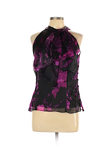 Milly Sleeveless Silk Top (view 1)