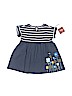 Tea 100% Cotton Blue Dress Size 6-9 mo - photo 1