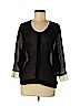HELMUT Helmut Lang Black Short Sleeve Blouse Size P (petite) - photo 1