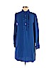 MICHAEL Michael Kors 100% Silk Blue Casual Dress Size 6 - photo 1