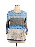 Easywear by Chico's Blue Long Sleeve Top Size XL (3) - photo 1