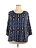Chico's Blue Long Sleeve Top Size XL (3) - photo 1