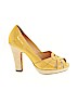 Cole Haan Nike Yellow Heels Size 6 - photo 1