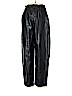 Zara 100% Polyurethane Black Faux Leather Pants Size M - photo 1