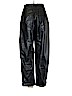 Zara 100% Polyurethane Black Faux Leather Pants Size M - photo 2