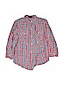 Chaps 100% Cotton Red Long Sleeve Button-Down Shirt Size L (youth) - photo 1