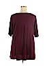 Torrid Burgundy Short Sleeve Top Size 4X Plus (4) - photo 2
