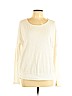 Vince. 100% Cotton Ivory Pullover Sweater Size L - photo 1