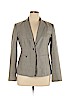 Emily... 100% Polyester Gray Blazer Size 14 - photo 1