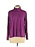 Eileen Fisher Purple Long Sleeve Turtleneck Size XL - photo 1