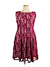 Gabby Skye 100% Polyester Pink Cocktail Dress Size 16 - photo 1