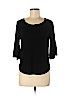Splendid Black Pullover Sweater Size M - photo 1
