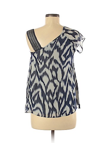 Madison by Madison Marcus Short Sleeve Silk Top (view 2)