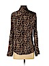 MICHAEL Michael Kors 100% Polyester Brown Long Sleeve Blouse Size S - photo 2