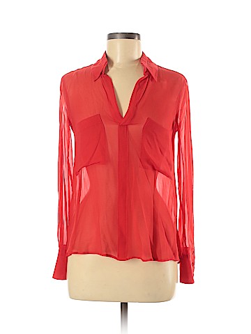 BCBGMAXAZRIA Long Sleeve Blouse (view 1)