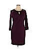 Venus Purple Cocktail Dress Size 16 - photo 1