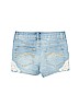 Justice Blue Denim Shorts Size 10 - photo 2
