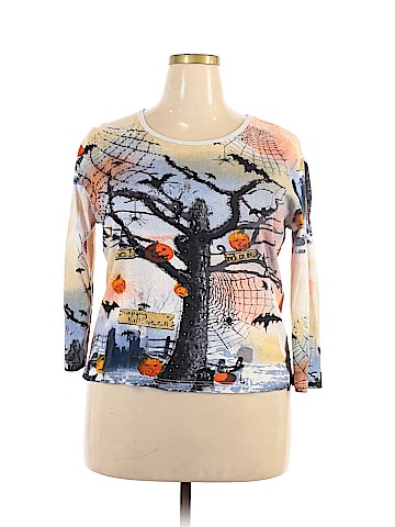 Jane Ashley Long Sleeve Top (view 1)