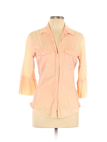 James Perse 3/4 Sleeve Button-Down Shirt (view 1)