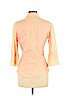 James Perse 100% Cotton Orange 3/4 Sleeve Button-Down Shirt Size XL (4) - photo 2