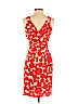 Yoana Baraschi 100% Silk Red Casual Dress Size XS - photo 2