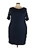 Karen Scott 100% Cotton Blue Casual Dress Size 3X - photo 1