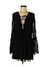 TOBI 100% Rayon Black Casual Dress Size S (petite) - photo 1