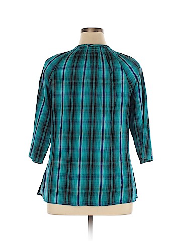 Essentials 3/4 Sleeve Blouse (view 2)